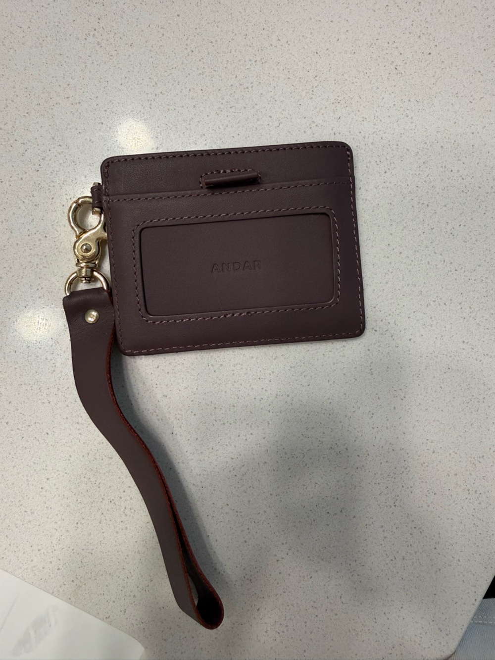 Andar Denner Wallet- Plum